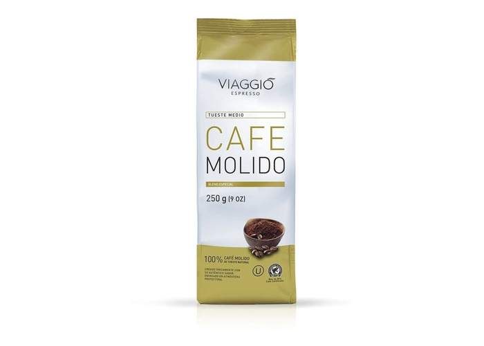 Café Molido (250 Gr) Intensidad: Tueste Medio Viaggio
