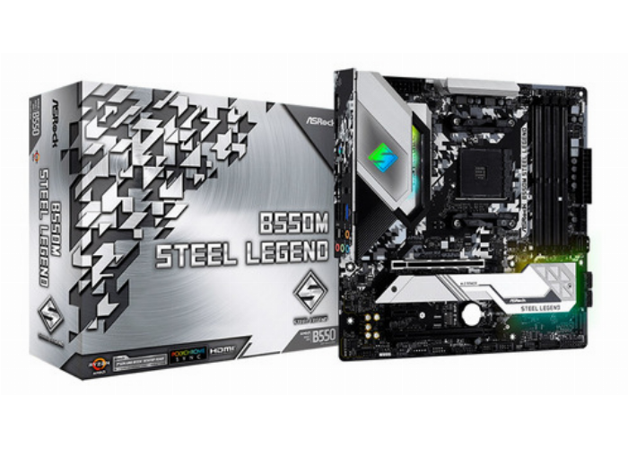 Tarjeta Madre Asrock B550m Steel Legend S-am4 Amd Micro A /v