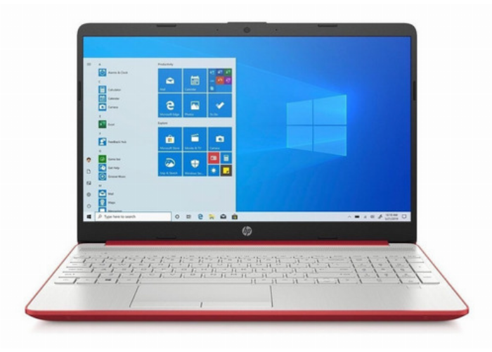 Notebook Hp 15dw0083wm Red 15.6  4gb De Ram 128gb Windows 10