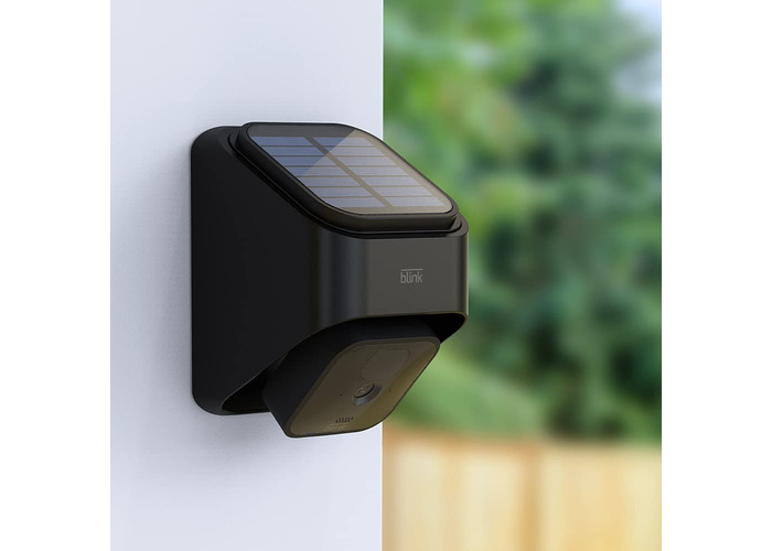 Camara Seguridad C/panel Solar Blink V.nocturna - Tecnobox Color Negro