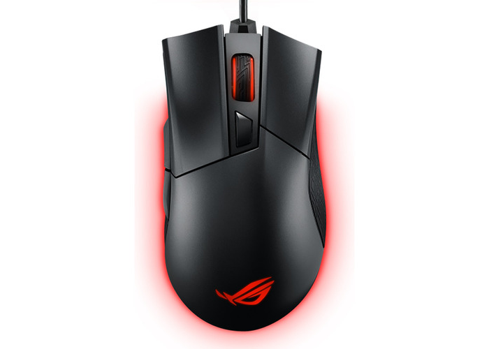 Mouse Gaming Asus Rog Gladius Ii 12000dpi Rgb 7 Botones Color Negro