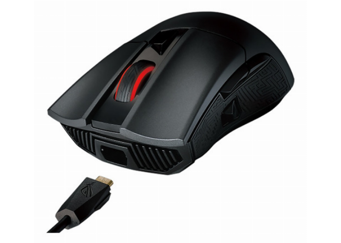 Mouse Gaming Asus Rog Gladius Ii 12000dpi Rgb 7 Botones Color Negro