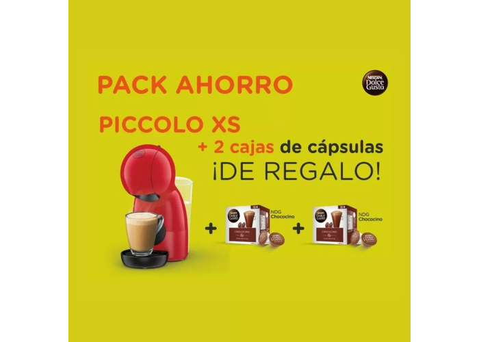 Cafetera Portátil Nescafé Moulinex Dolce Gusto Piccolo Xs Pv1a0158 De Corte Automática Red Para Cápsulas Monodosis 220v