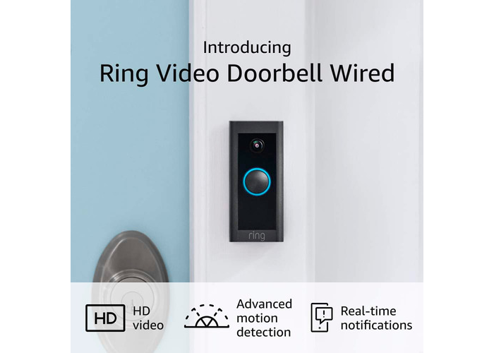 Timbre Con Cámara Ring -  Doorbell Wired B08ckhpp52