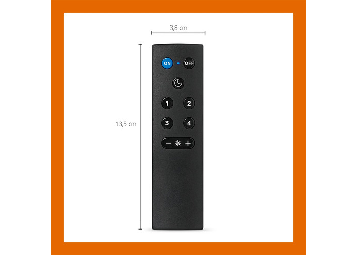 Control Remoto Para Iluminación Led Philips Wiz Alcance 15m