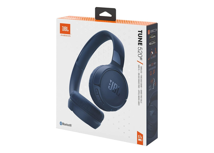 Auriculares Inalámbricos Jbl Tune 520bt Azul