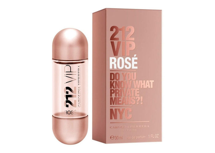 Carolina Herrera 212 Vip Rosé Edp 30 ml Para  Mujer